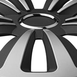 ZNTS ProPlus Wheel Covers Terra Silver and Black 16 4 pcs 443210