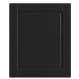 Kitchen Wall Cabinets 2 pcs Porto Black Engineered Wood 854040