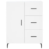 Highboard White 69.5x34x180 cm Engineered Wood 3199825