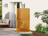 Privacy Screen Indoor/Outdoor 180.5 cm Solid Acacia Wood 4108064