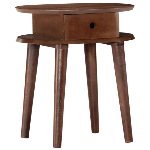 Bedside Cabinet 50x35x55 cm Solid Acacia Wood 282871