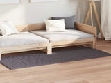 Area Rugs Rectangular SIROLO Anthracite 200 x 80 cm Polyester 42022779