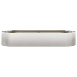 Raised Garden Bed Stainless Steel 220 x 40x 40 cm Steel 8011723