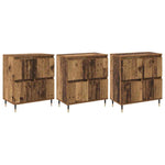 Sideboards 3 pcs Old wood 180 x 35 x 70 cm Engineered wood 3394509