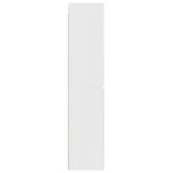 Wall-mounted Bathroom Cabinet High Gloss White 890516