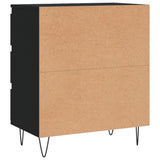 Sideboard Black 60x35x70 cm Engineered Wood 827181