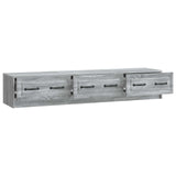 TV Cabinet Grey Sonoma 147 x 34.5 x 27 cm Engineered Wood 895861
