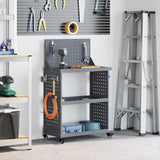 Tool Trolley Anthracite 65 x 35 x 111 cm Cold-rolled Steel 874548