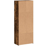 File Cabinet Smoked Oak 60x32x153 cm Engineered Wood 3276648