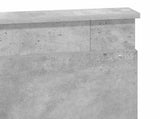 Bed Frame with Headboard Concerte 120 x 200 cm Solid Pine Wood 3410115