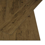 Self-adhesive Flooring Planks 4.46 m 3 mm PVC Natural Brown 143872