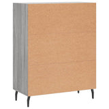 Sideboard Grey Sonoma 69.5x34x90 cm Engineered Wood 827874