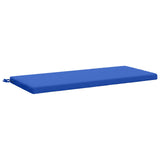 2-Piece Bench Cushions SOEST 2 pcs 100% Polyester Royal Blue 949287