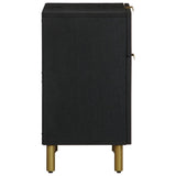 Bedside Cabinet Black 50x33x60 cm Engineered Wood 4017656