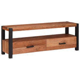 TV Cabinet with Drawer Brown 110 x 30 x 40 cm Solid acacia wood 4104010