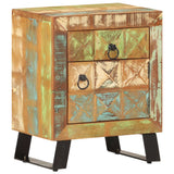 Bedside Cabinet 40x30x50 cm Solid Reclaimed Wood 320377