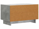 Bedside Cabinet with Drawer Concrete Grey 62 x 34.5 x 47.5 cm 893858
