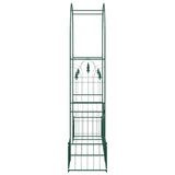 Garden Arch with Lock Green 203 x 50 x 218 cm 42021347