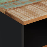 TV Cabinet 100x33x46 cm Solid Wood Reclaimed and Engineered Wood 351980