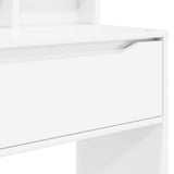 Bedroom Dressing Tables High Gloss White 80 x 39.6 x 135 cm 888981