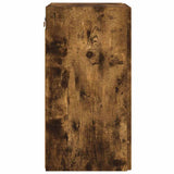 TV Wall Cabinet Wall-mounted 2 pcs Smoked Oak 30 x 31 x 60 cm 892280