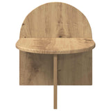Bedside Table 2 pcs Artisan Oak 40 x 35.5 x 45.5 cm 8001148