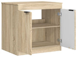 Bathroom Cabinet Sonoma Oak 54 x 41 x 70 cm Engineered Wood 890150