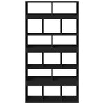 Bookcase Black 100x33x187.5 cm Engineered Wood 3309376