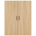 Highboard Sonoma Oak 69.5x34x180 cm Engineered Wood 3195918