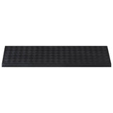 Stair Treads 10 pcs 25x75 cm Rubber 155643