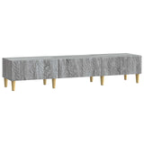 TV Cabinet 147 x 34.5 x 30 cm Grey Sonoma Engineered Wood 895171