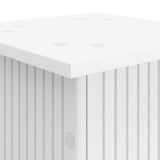 Plant Stand 2 pcs White 30.5 x 30 x 60.5 cm Engineered Wood 899781