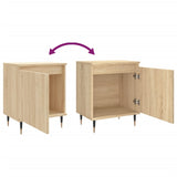 Bedside Cabinets 2 pcs Sonoma Oak 40x30x50 cm Engineered Wood 826819