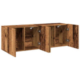 TV Cabinets Wall-mounted 2 pcs Old Wood 60x30x41 cm 857663