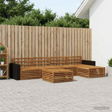 Outdoor Sofa Set 6 pcs Natural 79 x 79 x 37 cm 3383272