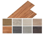 Flooring Planks 18 pcs Brown 5.26 m PVC 42046250