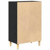 Sideboard Black Oak 57 x 35 x 89.5 cm Engineered Wood 875124