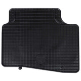 Car Mat 4 pcs Black suitable for i30 LIMOUSINE 2007-2011 Rubber 42029146
