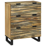 Bathroom Furniture Set with Drawer 3 pcs Brown 180 x 33 x 75 cm 3310041