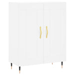 Highboard White 69.5x34x180 cm Engineered Wood 3199665