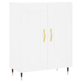 Highboard White 69.5x34x180 cm Engineered Wood 3199665