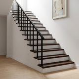 Stair Treads 2 pcs 110 x 30 x 2 cm Dark Brown Solid Beech Wood 3446170