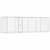 Dog Cage Silver 600 x 200 x 200 cm Galvanised Steel 3368310