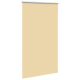 ZNTS Roller Blind Blackout Beige 135x230 cm Fabric Width 131.6 cm Polyester 4010823