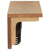 Coat Rack 90x16x16 cm Solid Oak Wood 289192