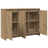 Sideboard Artisan Oak 102x33x75 cm Engineered Wood 856781