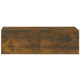 5 Piece TV Cabinet Set Smoked Oak Engineered Wood 3114435