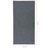 Dirt Trapper Carpet Runner 100x200 cm Grey 327176