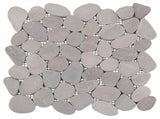 Pebble Tiles Taupe 30 x 30 cm River Pebble 42033534