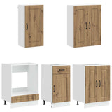 Kitchen Unit KALMAR 5 pcs Artisan Oak Engineered Wood 3438244